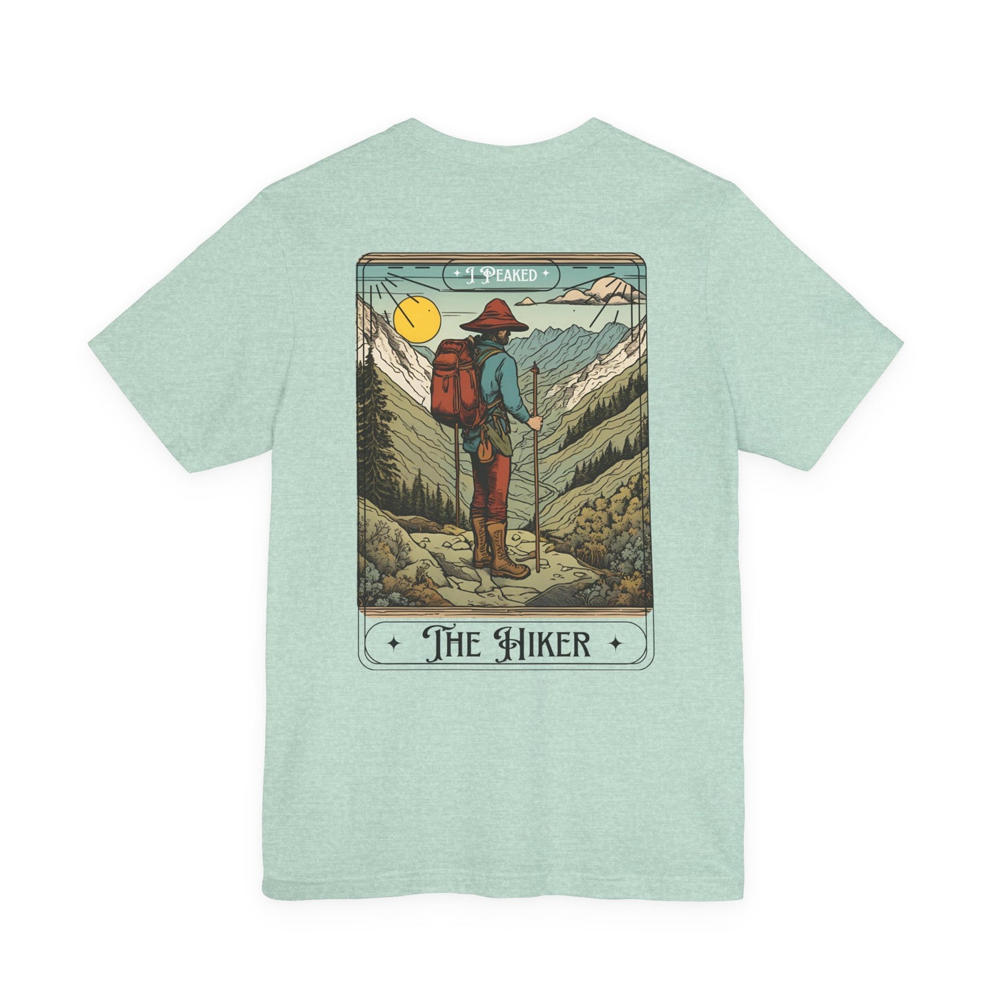 The Hiker Tarot Card (Male)