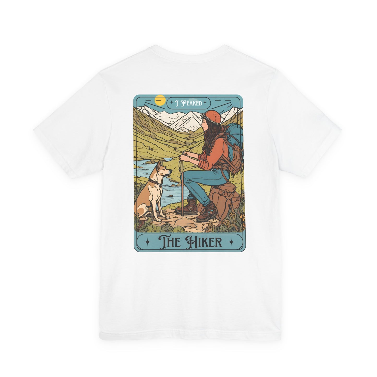 The Hiker Tarot Card