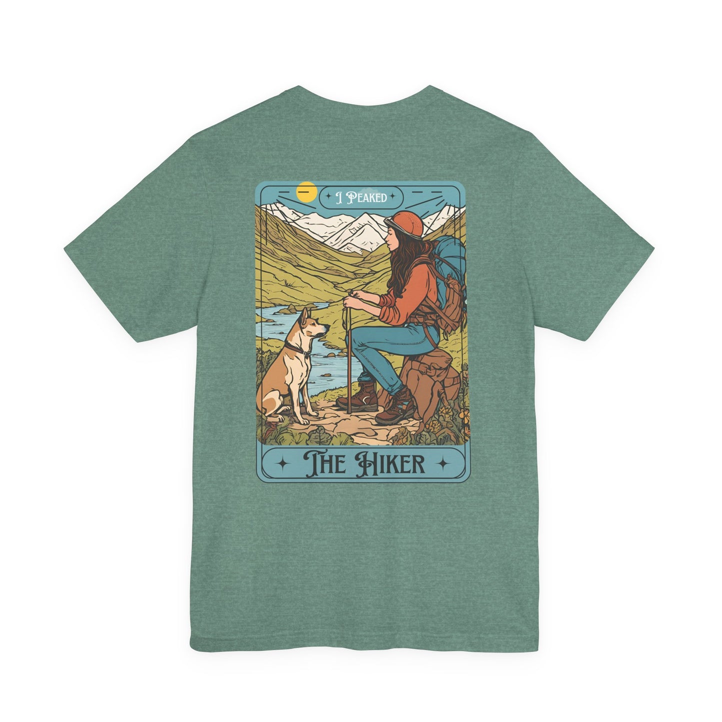 The Hiker Tarot Card