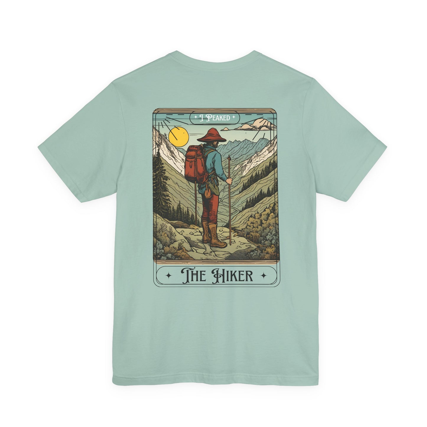 The Hiker Tarot Card (Male)