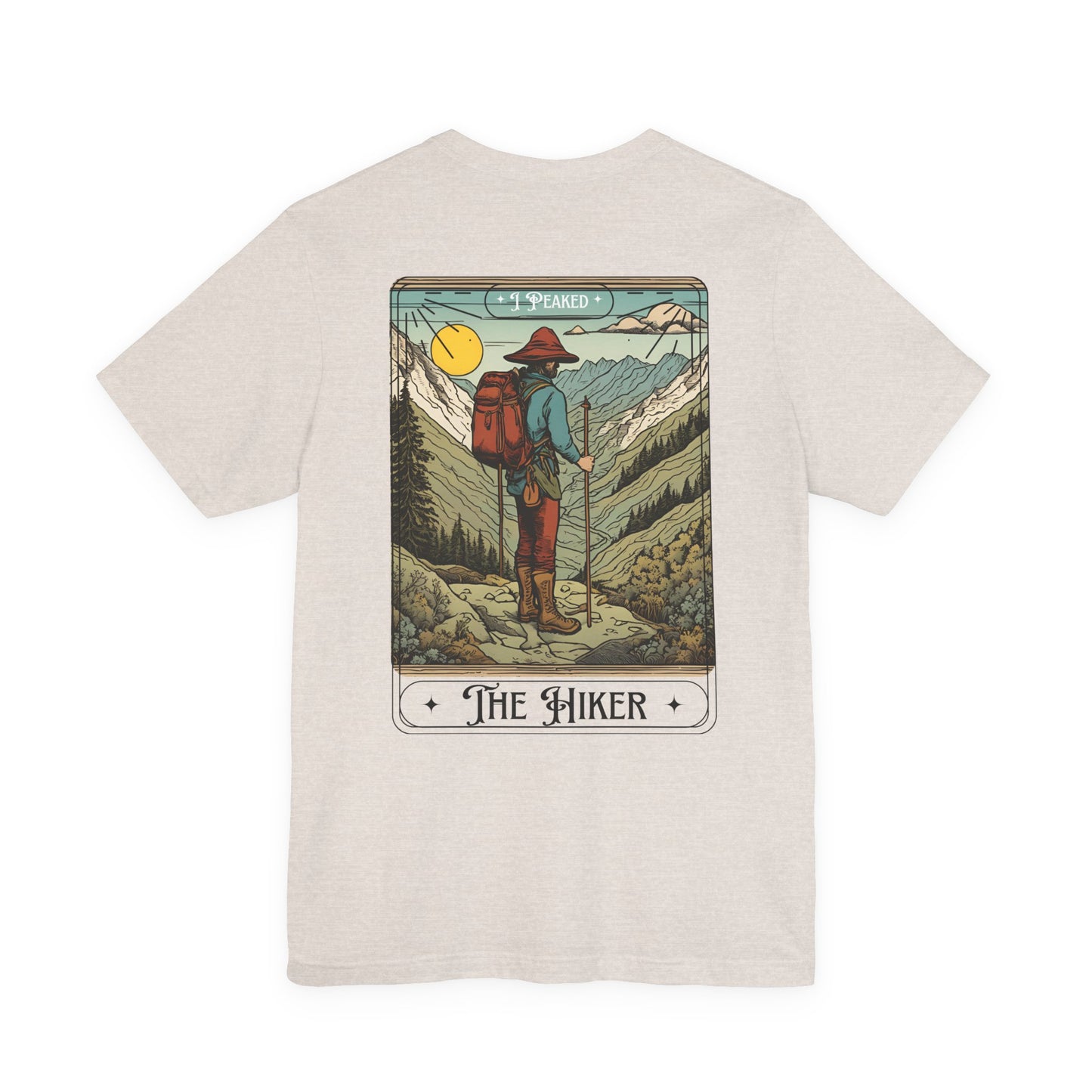 The Hiker Tarot Card (Male)
