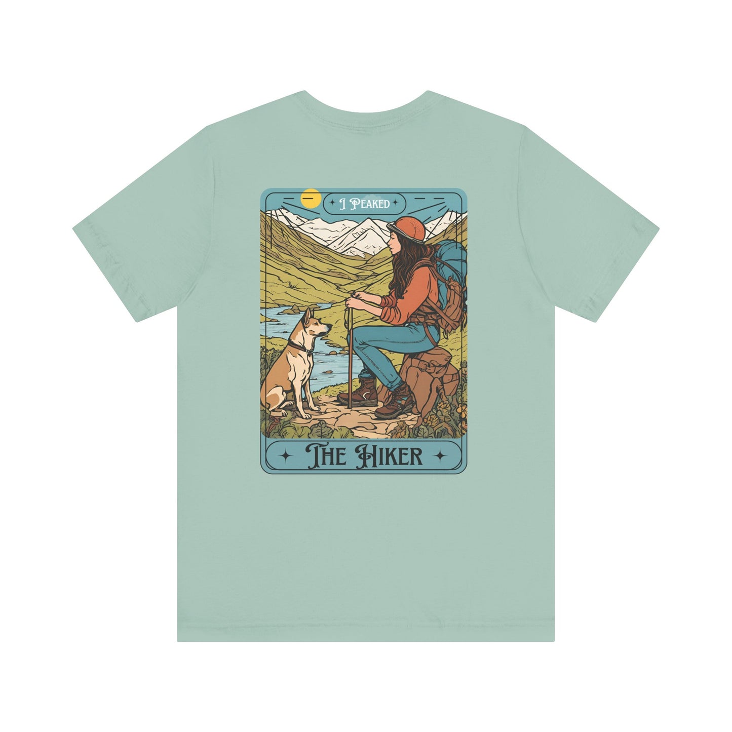 The Hiker Tarot Card