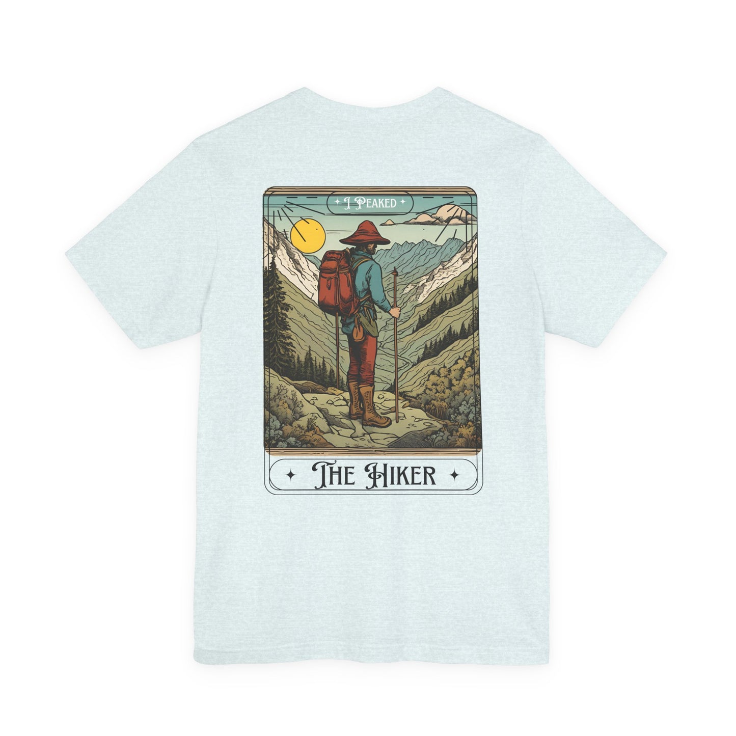 The Hiker Tarot Card (Male)