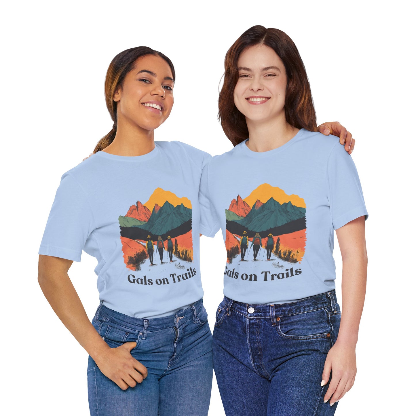 Gals on Trails Unisex Jersey Tee