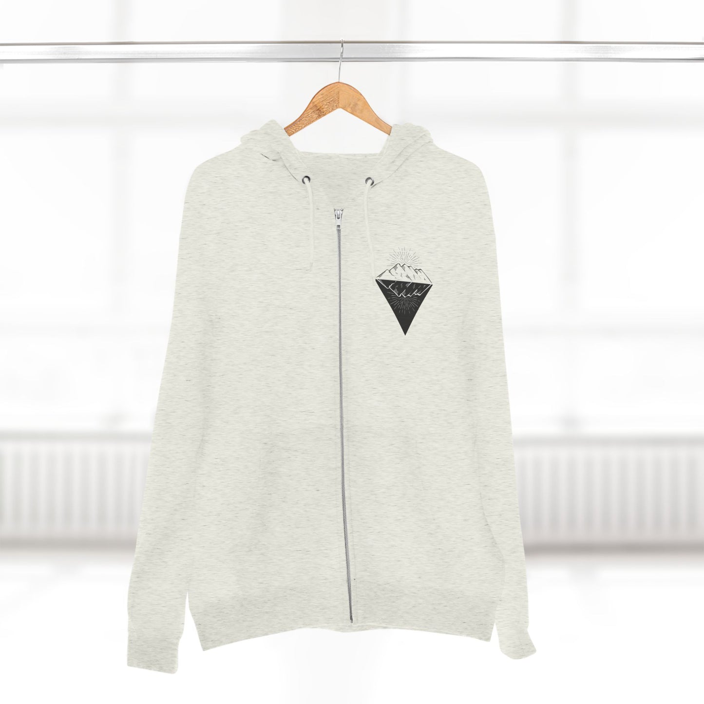 Mount Diablo, California Zip Hoodie