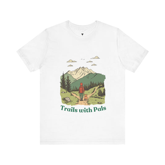 Trails with Pals Unisex Jersey Tee