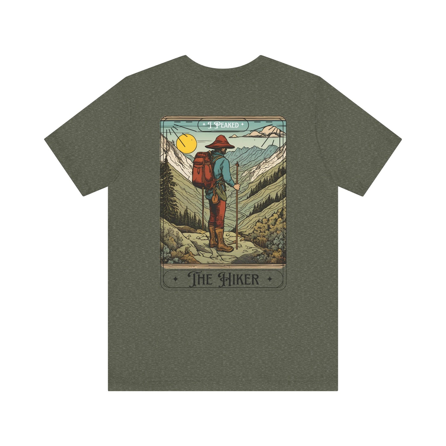 The Hiker Tarot Card (Male)
