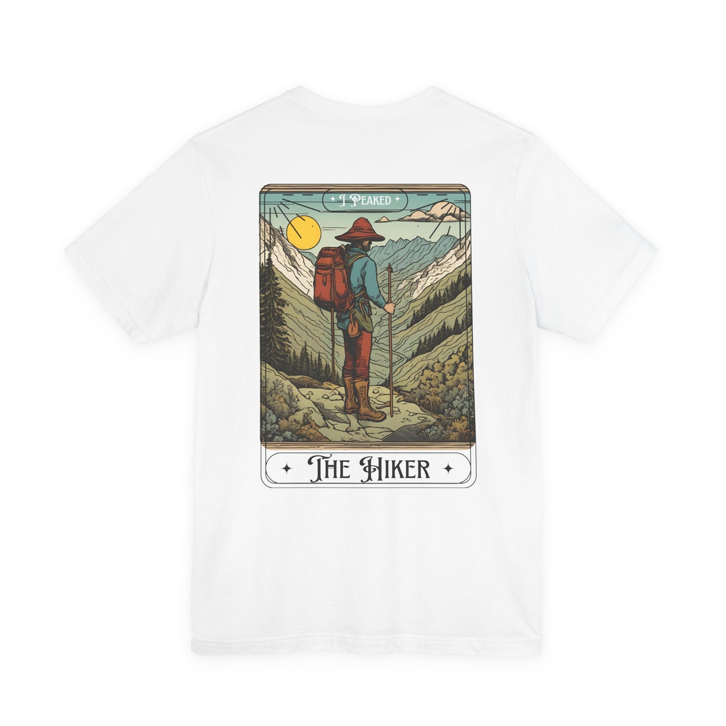 The Hiker Tarot Card (Male)